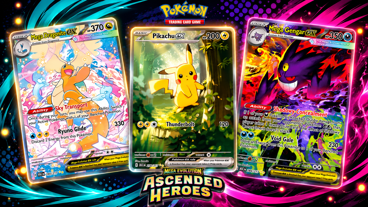 Top 10 meest waardevolle Pokemon kaarten uit Ascended Heroes