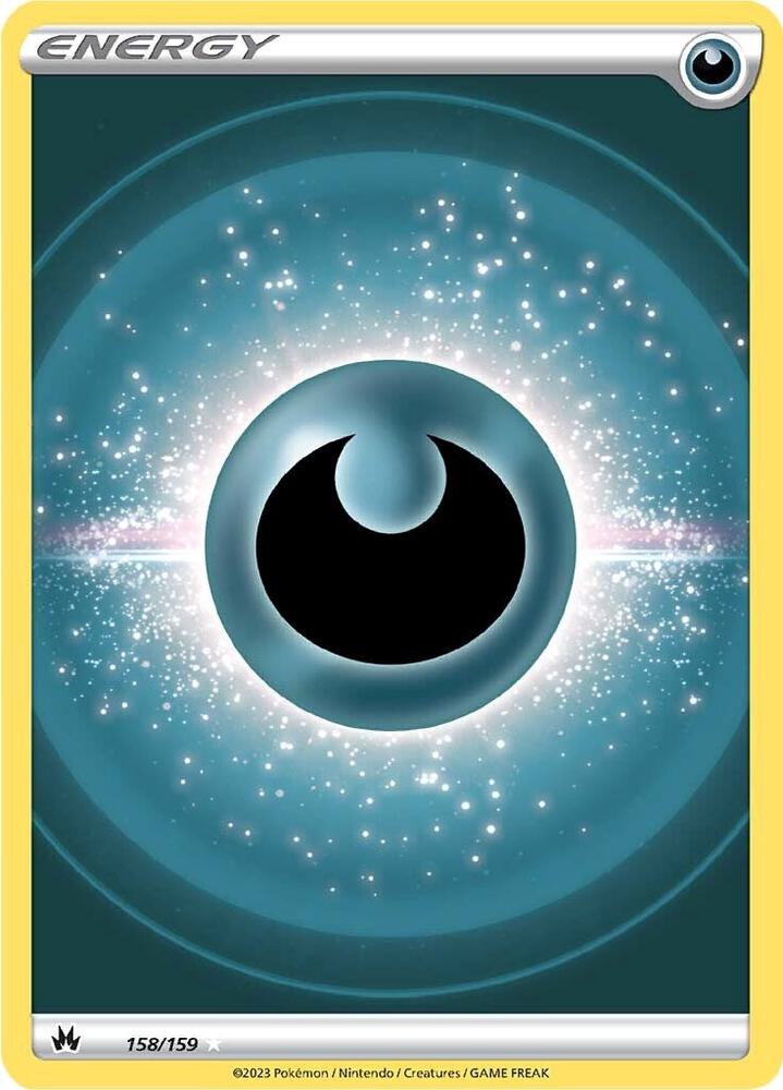 Darkness Energy (Ultra Rare) #158/159 – Crown Zenith