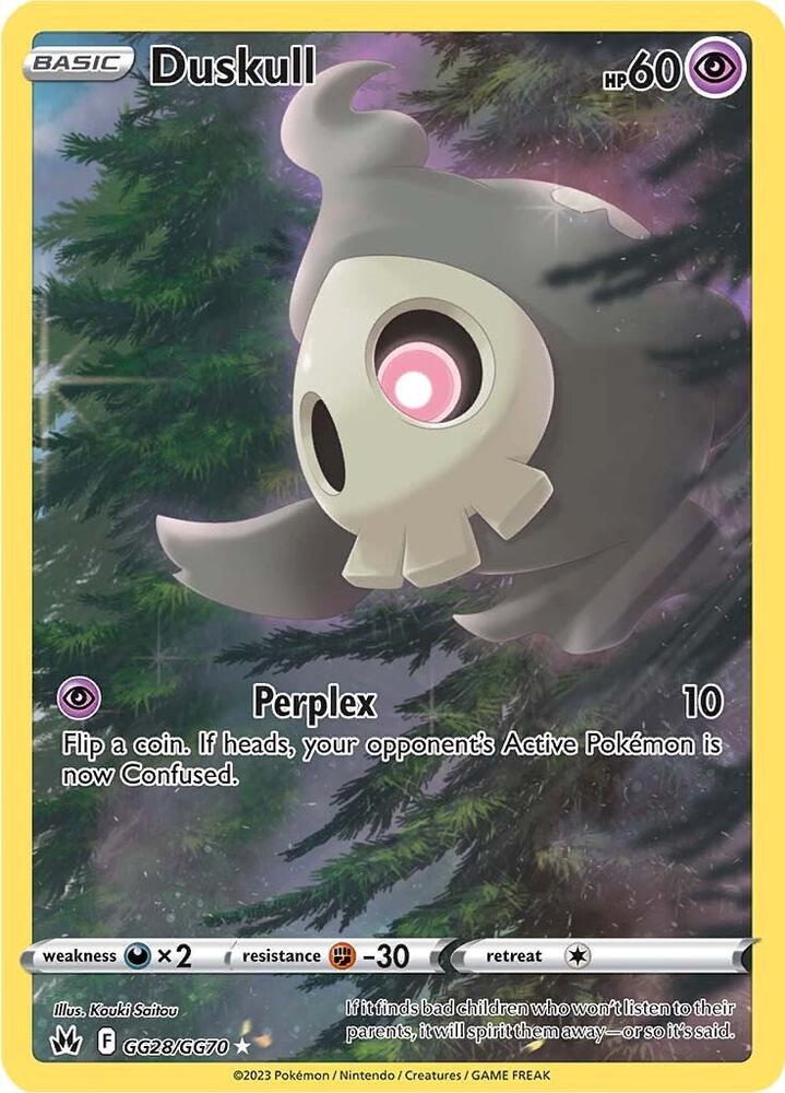 Duskull (Galarian Gallery) #GG28/GG70 – Crown Zenith