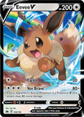 Eevee V (Holo Rare V) #108/159 – Crown Zenith