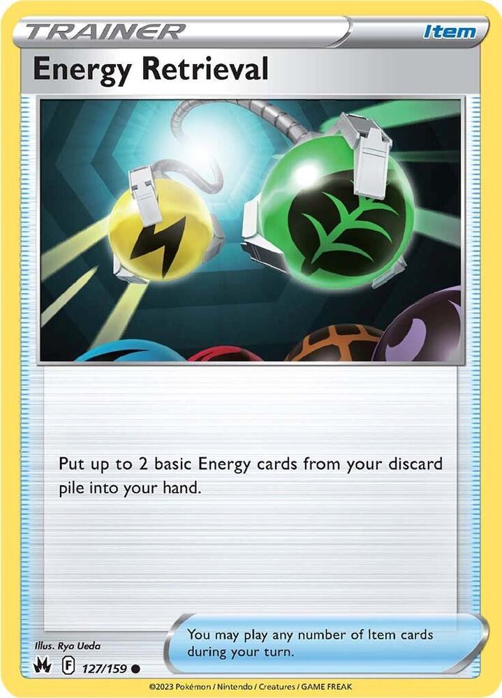 Energy Retrieval Reverse Holo #127/159 – Crown Zenith