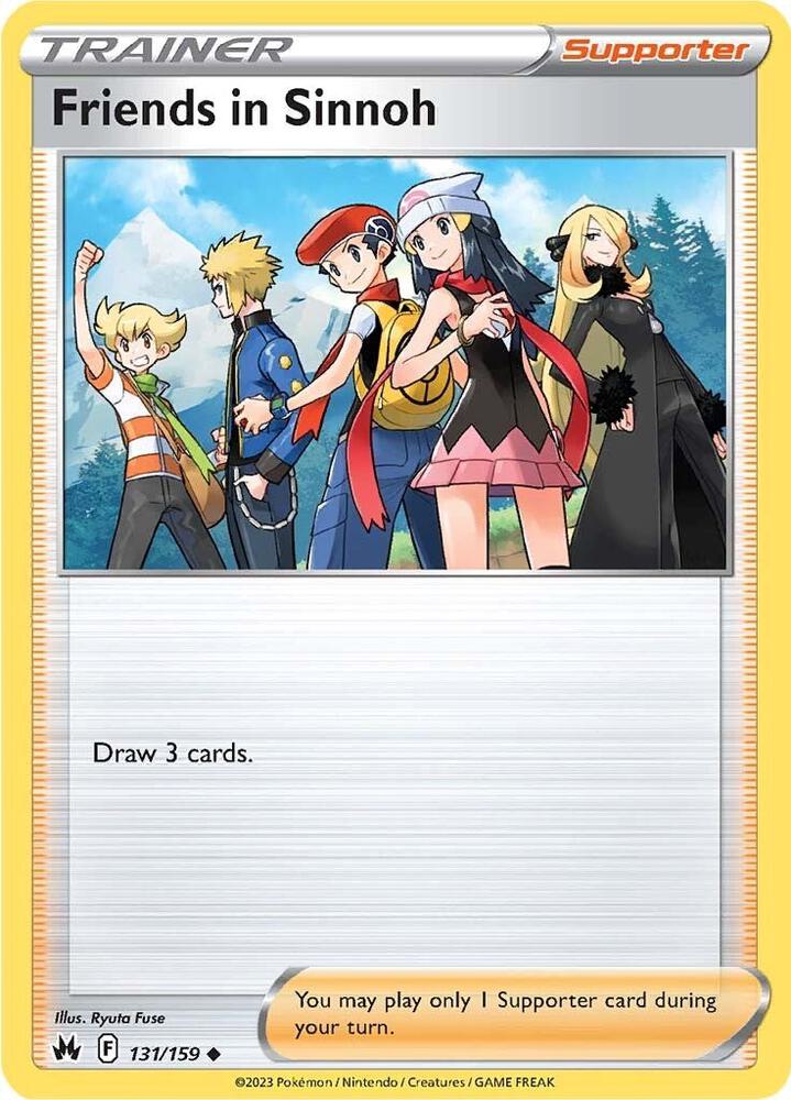 Friends in Sinnoh Reverse Holo #131/159 – Crown Zenith