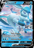 Glaceon V (Holo Rare V) #038/159 – Crown Zenith
