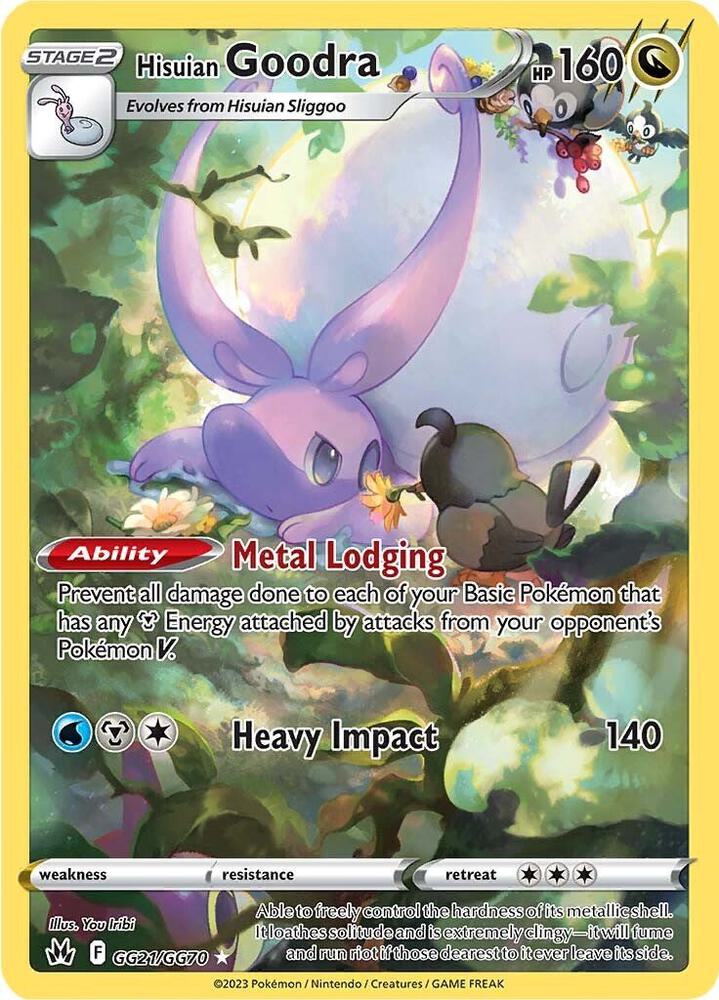 Hisuian Goodra (Galarian Gallery) #GG21/GG70 – Crown Zenith
