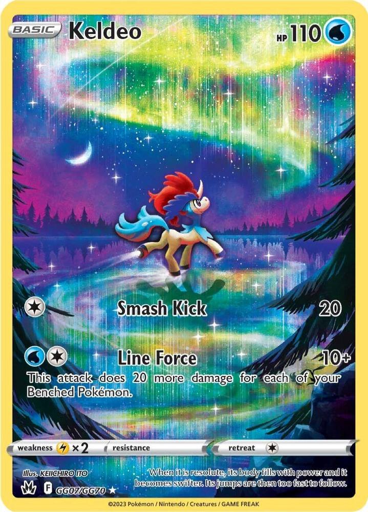 Keldeo (Galarian Gallery) #GG07/GG70 – Crown Zenith