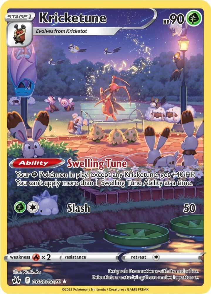 Kricketune (Galarian Gallery) #GG02/GG70 – Crown Zenith
