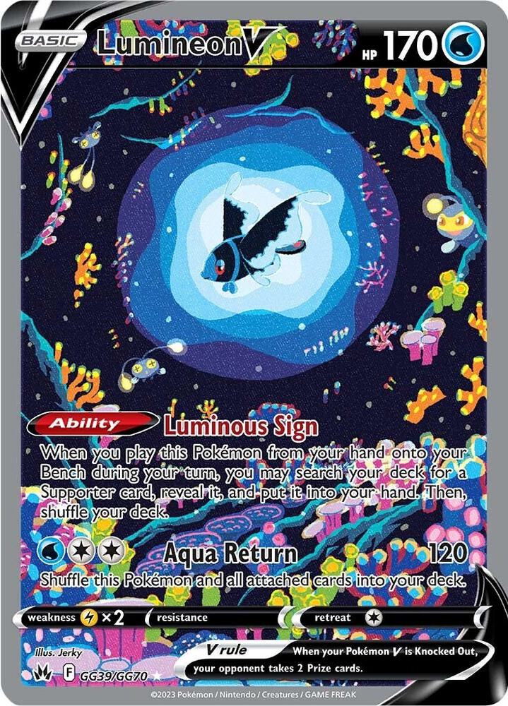 Lumineon V (Galarian Gallery V) #GG39/GG70 – Crown Zenith