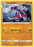 Lycanroc Reverse Holo #074/159 – Crown Zenith