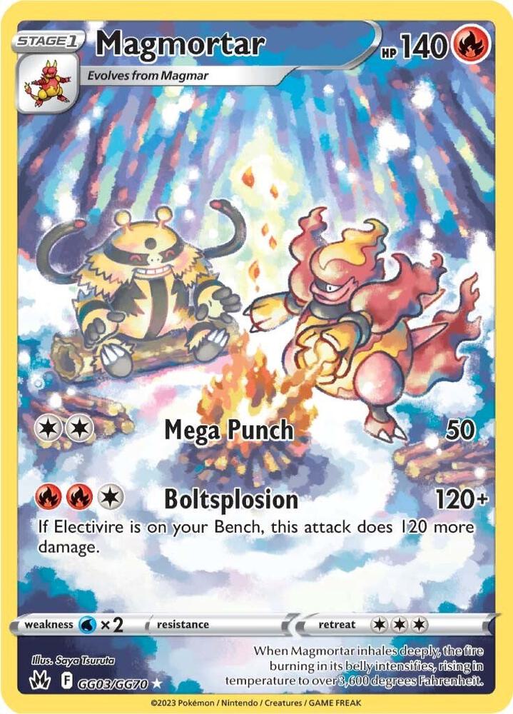 Magmortar (Galarian Gallery) #GG03/GG70 – Crown Zenith