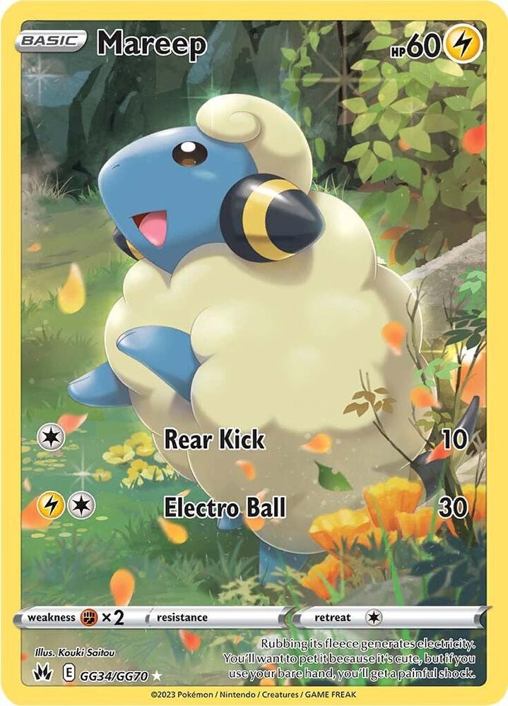 Mareep (Galarian Gallery) #GG34/GG70 – Crown Zenith