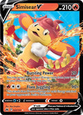 Simisear V (Holo Rare V) #022/159 – Crown Zenith
